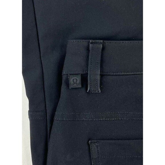 Lululemon ABC Pant Classic 5 Pocket Warpstreme Stretch Black Straight Mens 36x29 - Picture 3 of 8